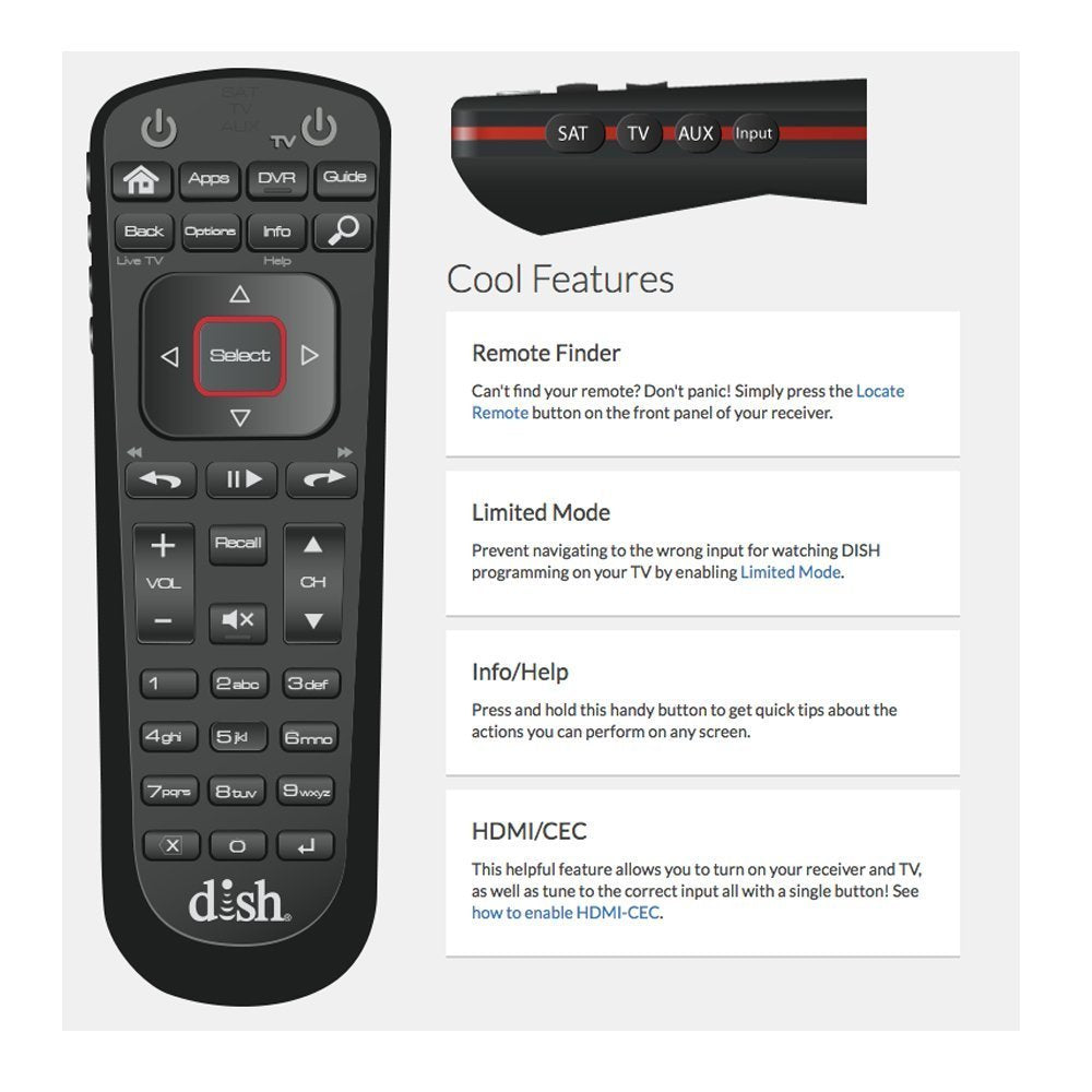 Pace International 1305908409 Dish Network Wally