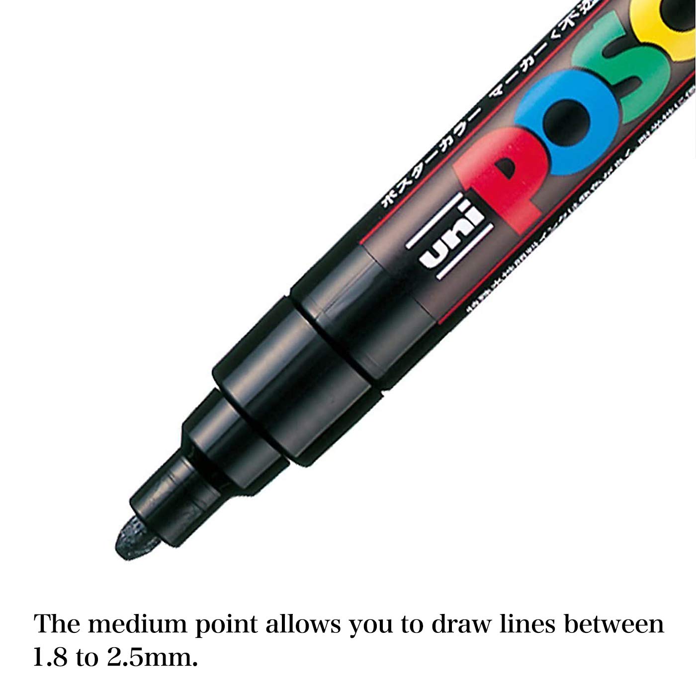 Uni Japan Paint Marker FULL RANGE Bundle Set Marking Pen Medium Point PC-5M 29 Colours ( 22 Standard & 7 Natural ) Japanese Domestic Market Product