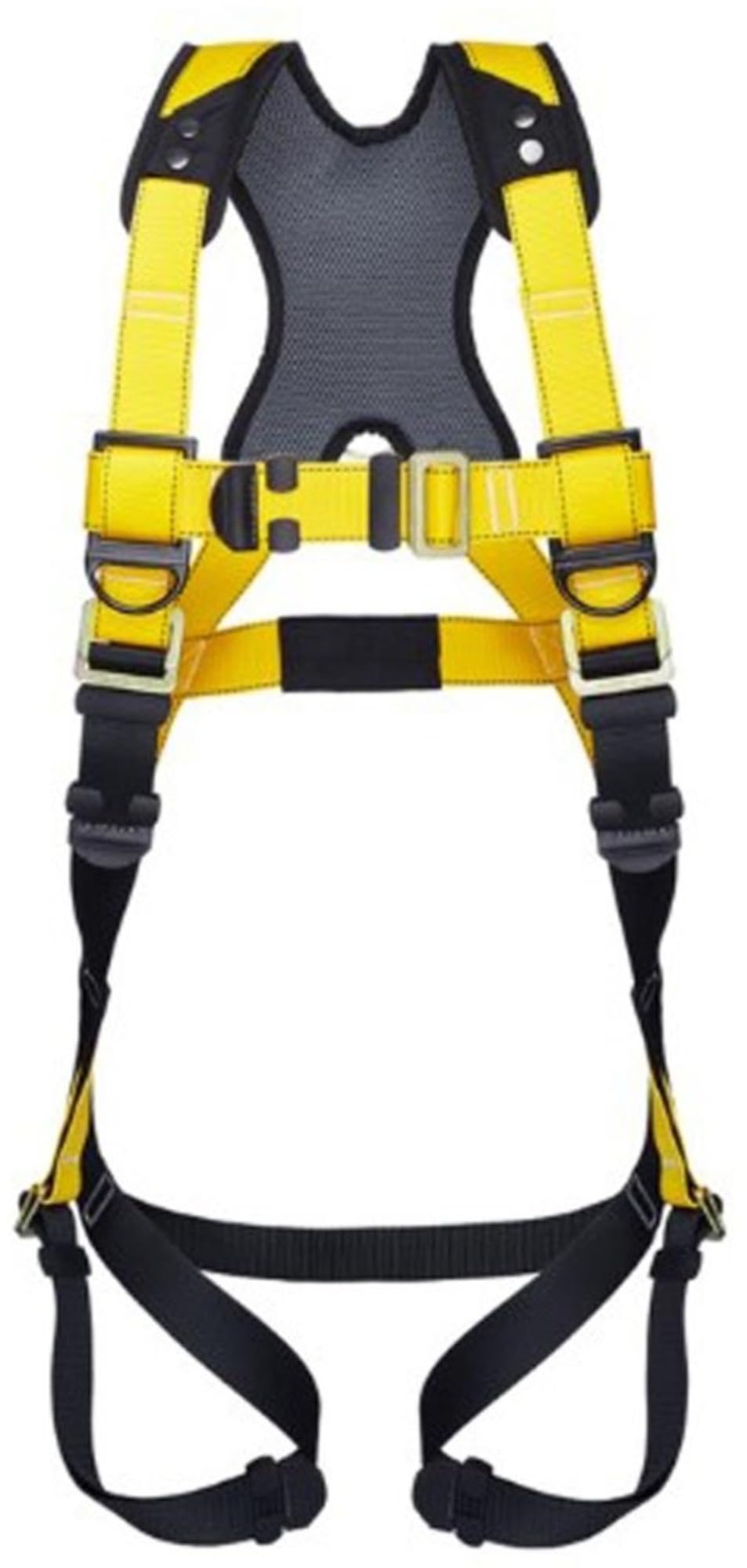 Guardian Fall Protection 37101 Series 3 Harness, Fall Protection Harness, Medium/Large, Yellow/Black