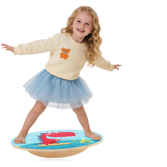 Balance Boards for Kids, Wood Balance Training Board, Sensory Rocking Board