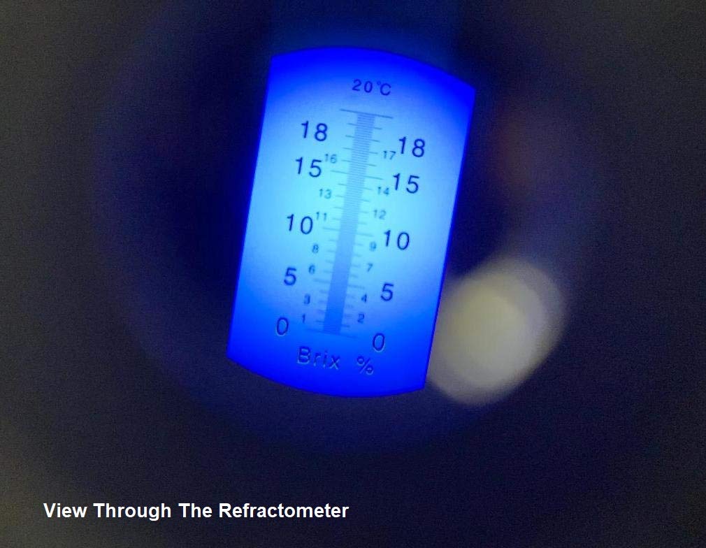 HHIP 8010-0018 Water Soluble or Synthetics Coolant Tester Refractometer, 0-18% Solution Measuring Range