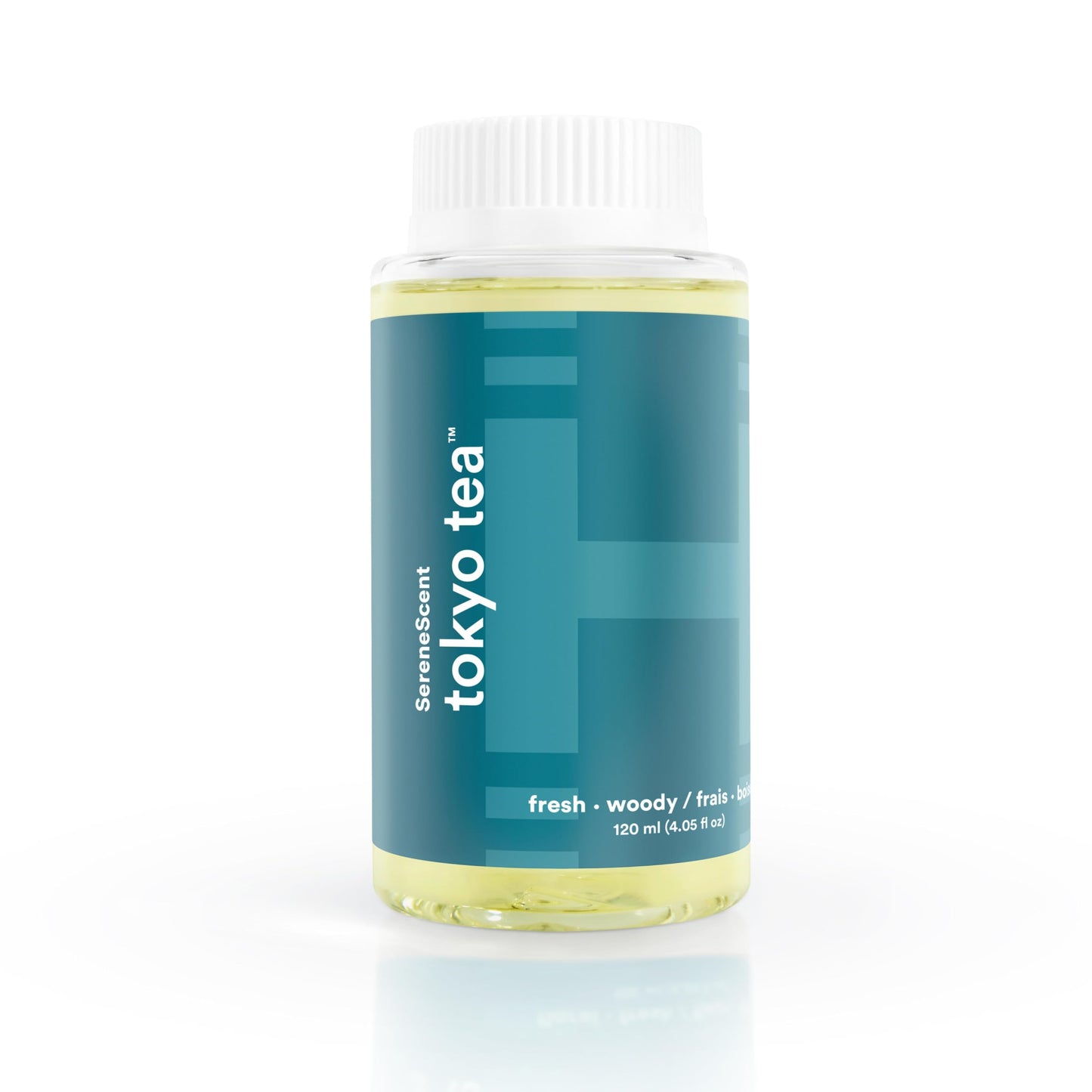 Homedics SereneScent Waterless Diffuser Oil Refill — Tokyo Tea (120ml). Clean, Safe, Bright & Refreshing Hotel-Inspired Home Fragrance. Compatible with SereneScent Diffusers. Easy Twist Plug & Play