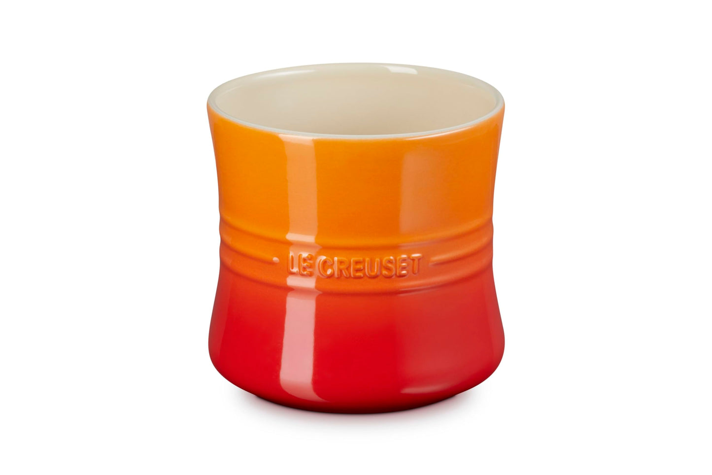 Le Creuset Stoneware Utensil Crock, 2.75 qt., Flame