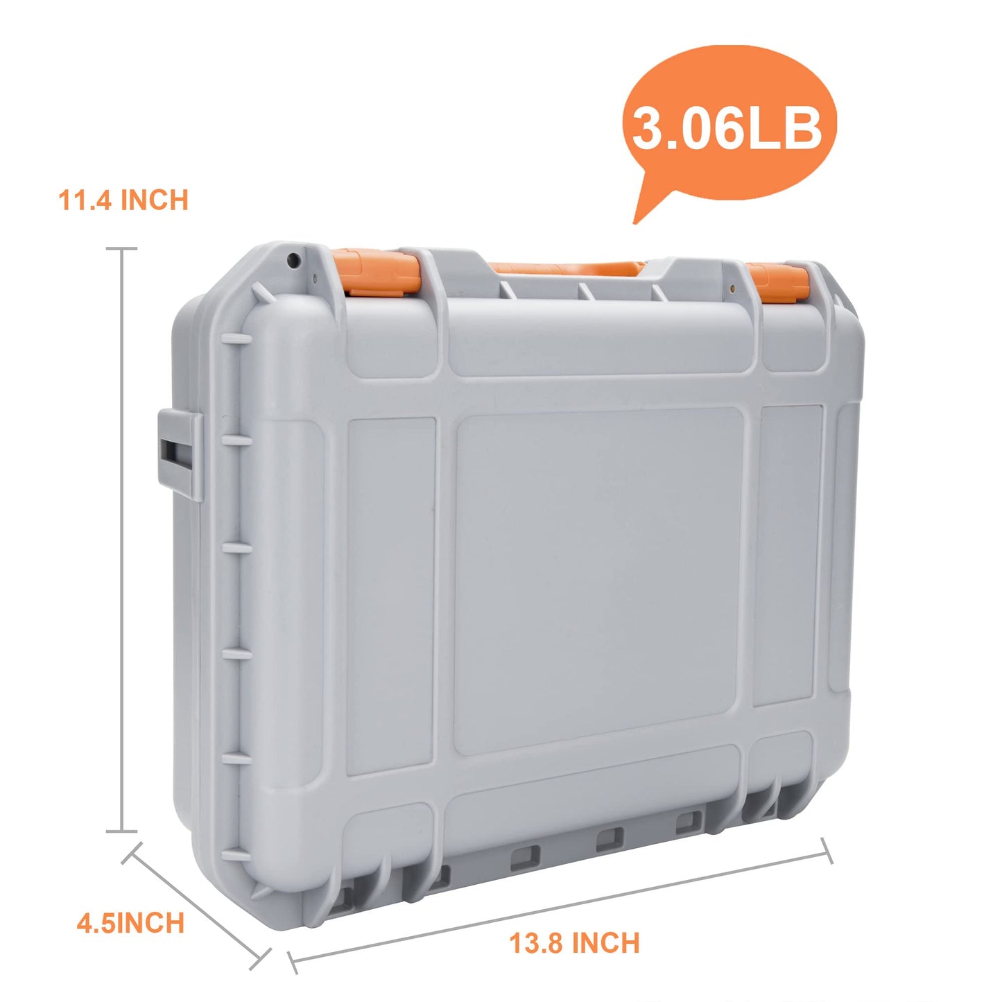 keketoha Hard Case for DJI Mini 3 Pro/Mini 3/Mini 4 Pro, Waterproof Pressure Resistant Carrying Case for DJI Mini 4 Pro/Mini 3 Pro/Mini 3 Accessories - Fits Latest DJI RC (Included Neck Strap)