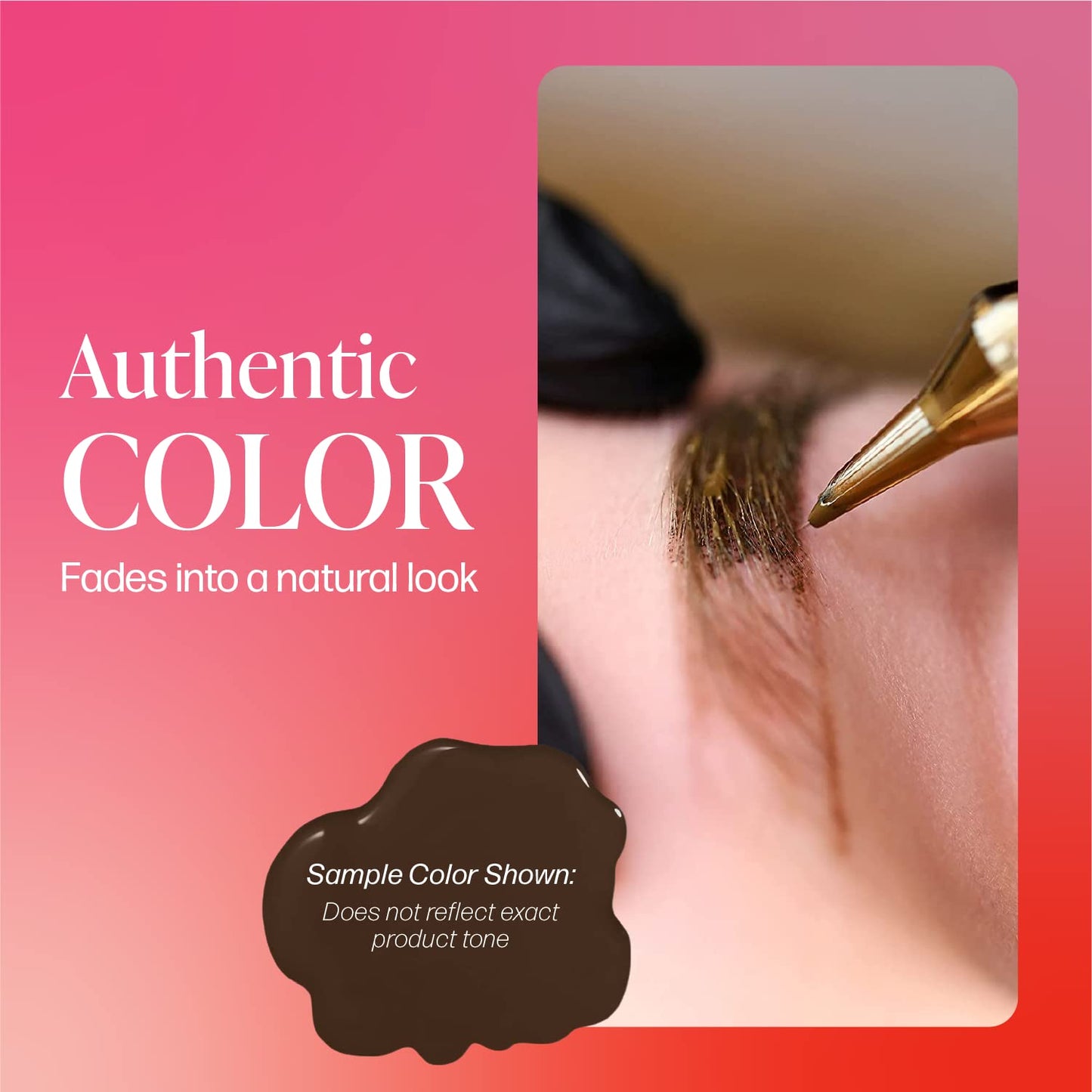 Perma Blend - Cool Eyebrow Tattoo Set - Microblading Pigment + Eyebrow Tattoo Ink for Permanent Makeup - Includes Blackish Brown, Dark Fudge and Mallard - Vegan - (0.5 oz, 3 Count)