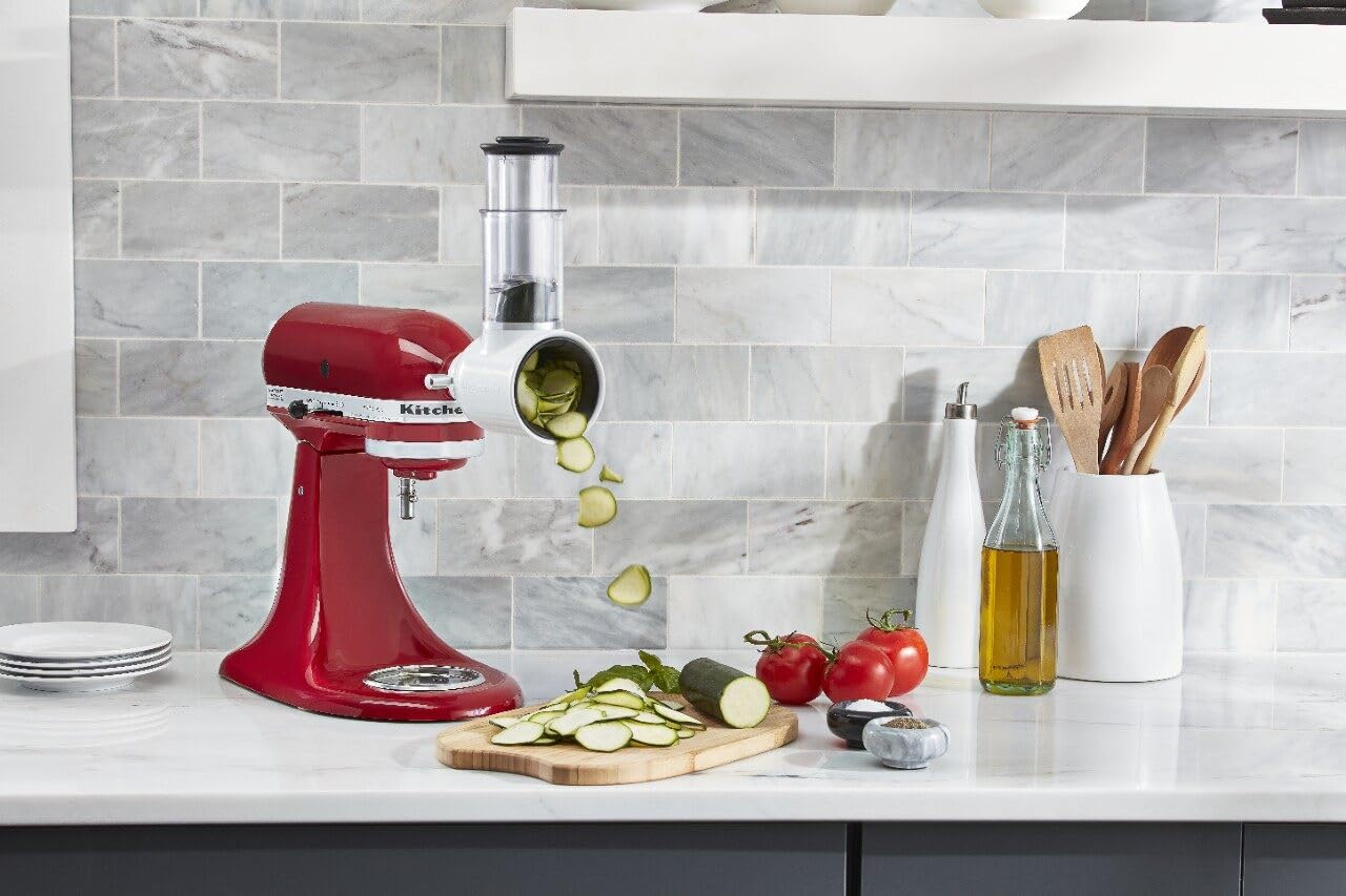 KitchenAid Stand Mixer Attachment, KSMVSA Fresh Prep Slicer/Shredder