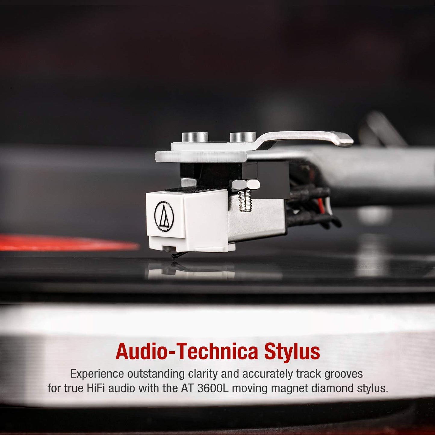 1 by ONE Belt Drive Turntable with Bluetooth Connectivity, Built-in Phono Pre-amp, USB Digital Output Vinyl Stereo Record Player with Magnetic Cartridge, 33 or 45 RPM