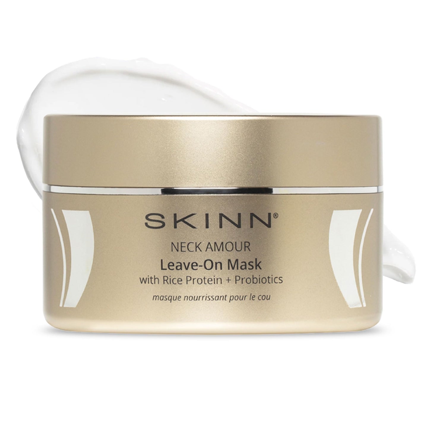 SKINN Neck Cream for Wrinkles, Neck Amour Leave-On Mask - Neck Firming Cream, Tightening & Lifting Sagging Skin - Chin & Neck Firming Lotion for Smoother & Firmer Skin - Neck Cream for Men & Women