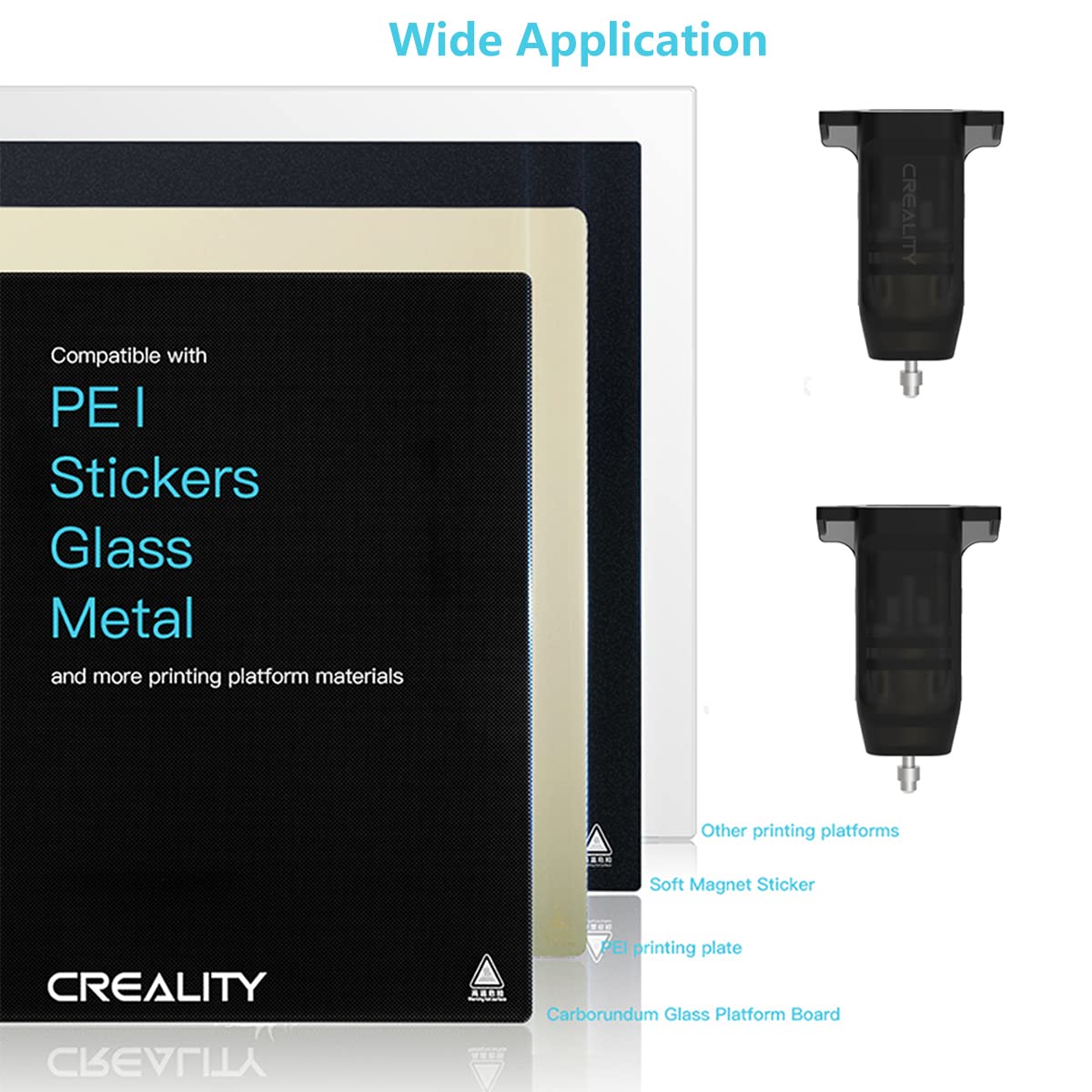 Creality CR Touch Auto Bed Leveling Sensor Kit for 3D Printer with Metal Push Pin for Ender 3/Ender 3 V2/Ender 3 Pro/3 Max/Ender 5 pro/CR-10 with 32 Bit V4.2.2/V4.2.7 Mainboard