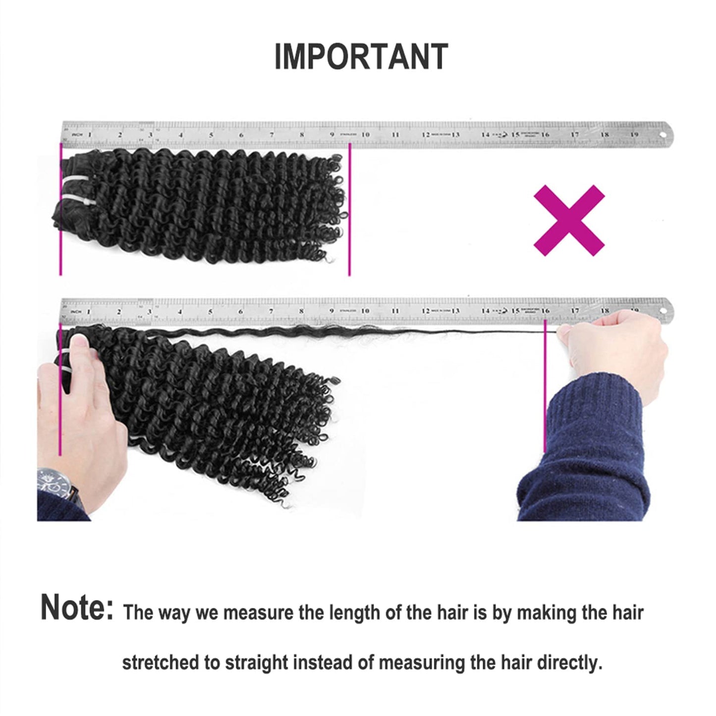 Kinky Curly Clip in Hair Extensions Real Human Hair 3C 4A Human Hair Clip in Extensions Double Weft Afro Kinky Curly Clip ins for Black Women Natural Color 7pcs 120g/Set 16Inch