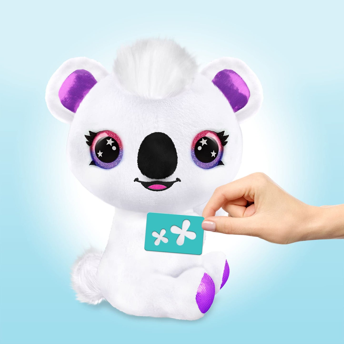 Canal Toys Personalize Airbrush Plush Large Koala! Decorate, wash, repeat! Customize your own spray art plush with markers, battery powered airbrush and 100+ stencils. Ages 6+