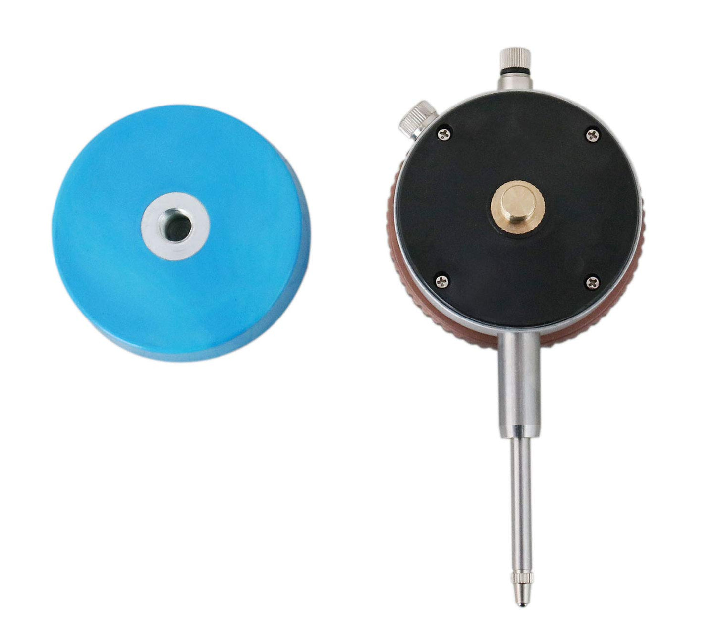 Accusize Industrial Tools Magnetic Back with 0-1'' by 0.001'' Dial Indicator, Eg08-1600