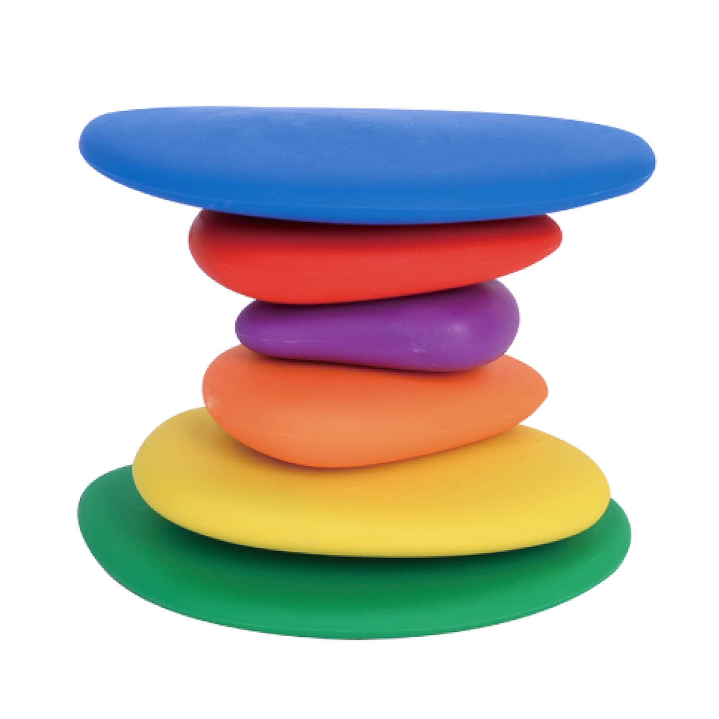 Learning Advantage 13208 Rainbow Pebbles