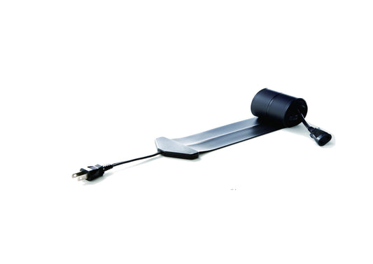 Koumeican the thinnest extension (power) cord in the world 0.003-Inch Flat Code 11.8-Inch Black