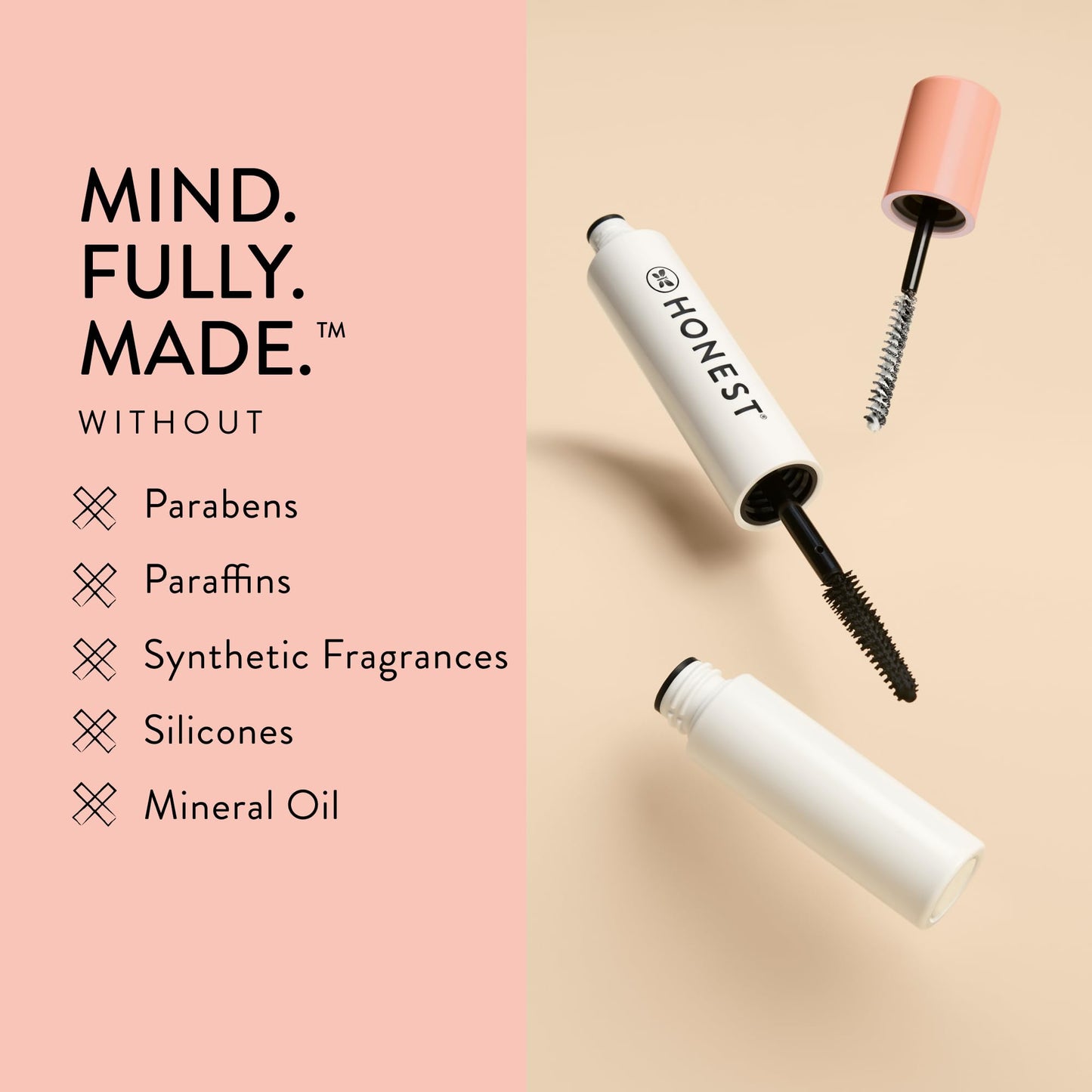 Honest Beauty 2-in-1 Extreme Length Mascara + Lash Primer 3-Pack | EWG Verified + Cruelty Free | 0.27 fl oz each (pack of 3)