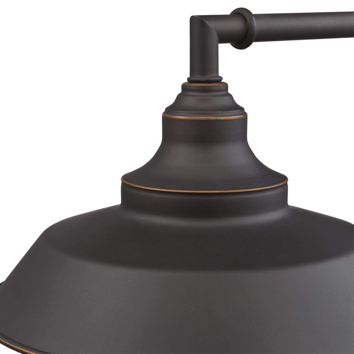 Westinghouse 6343500 Indoor Wall Fixture, 1-Light Sconce, Oil Rubbed Bronze - White Interior