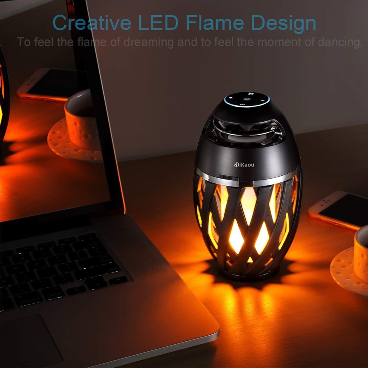 Gifts for Men, Him, Outdoor Bluetooth Speaker, Unique Gifts for Men Him Dad, Wireless Speaker Waterproof with Torch Light, BT5.0 with HD Audio and Enhance Bass, Birthdays Gifts for Men Her Women
