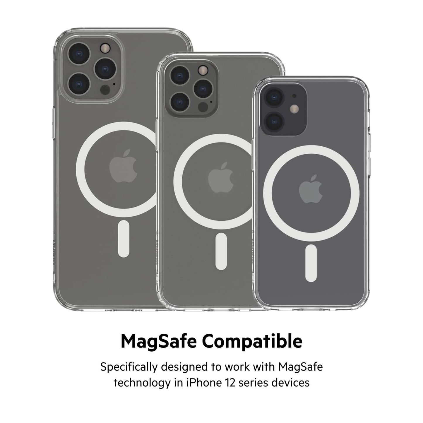 Belkin MagSafe-Compatible Magnetic Wireless Car Charger 10W - BoostCharge Pro Wireless Charger, Magnetic Car Vent Phone Mount for iPhone 16, iPhone 15, 14, & 13 Series, Power Supply Included - Black