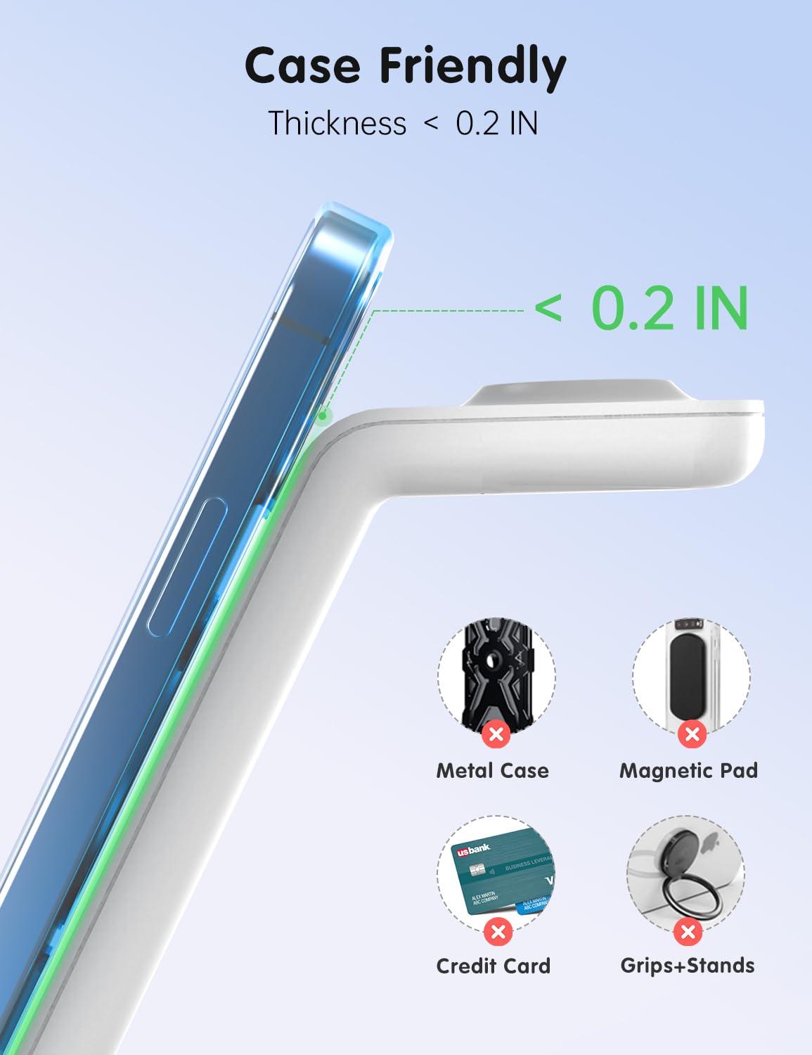 JoyGeek 3 in 1 Wireless Charging Station for Apple, Wireless Charger Stand for iPhone 16/15/14/13/12/11/SE/X/8 Pro Max Plus Mini, Charging Dock for Apple Watch Ultra/8/SE/7/6/5/4/3, AirPods Pro 2/3/2