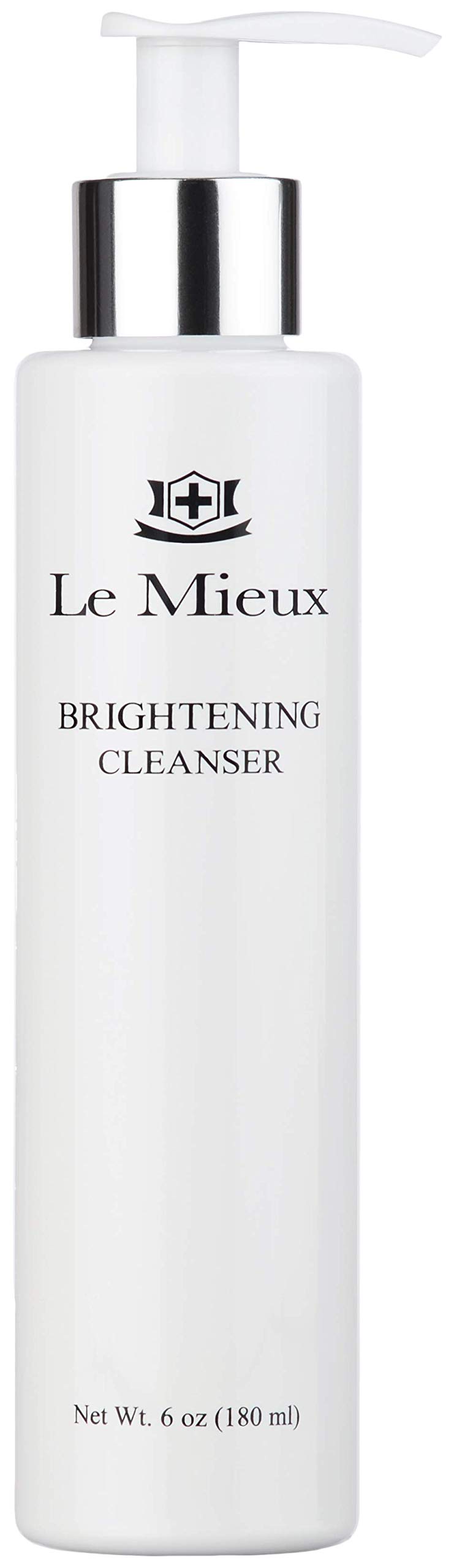 Le Mieux Illuminating Cleanser - Face Wash with Vitamin C, Mandelic Acid & Antioxidant Glutathione for Soft Glowing Skin, No Parabens or Sulfates (6 oz / 180 ml)