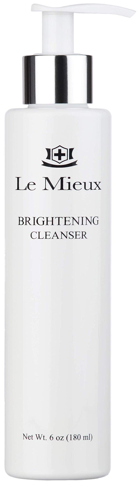 Le Mieux Illuminating Cleanser - Face Wash with Vitamin C, Mandelic Acid & Antioxidant Glutathione for Soft Glowing Skin, No Parabens or Sulfates (6 oz / 180 ml)
