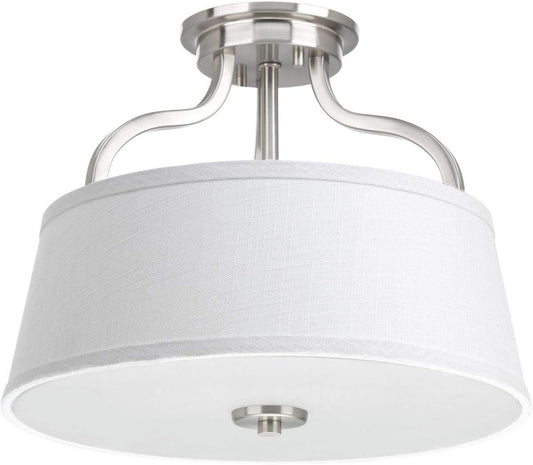 Arden Collection Two-Light 14" Semi-Flush Convertible