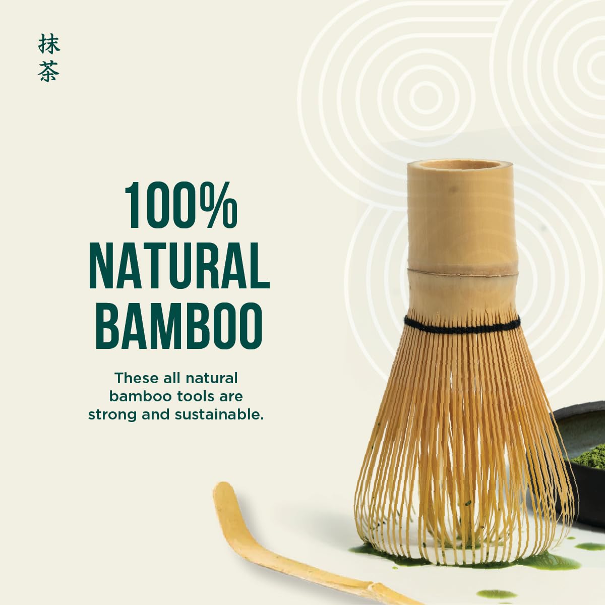 Jade Leaf Matcha Complete Matcha Ceremony Set - Includes: Bamboo Matcha Whisk & Scoop, Stainless Steel Sifter, Stoneware Bowl & Whisk Holder, and Prep Guide
