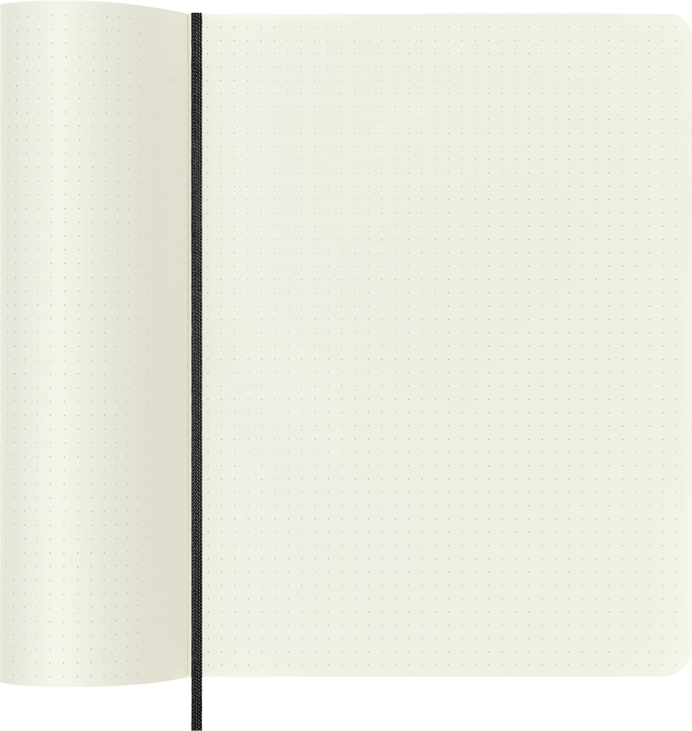 Moleskine Classic Notebook, Soft Cover, XL (7.5" x 9.5") Dotted, Black, 192 Pages