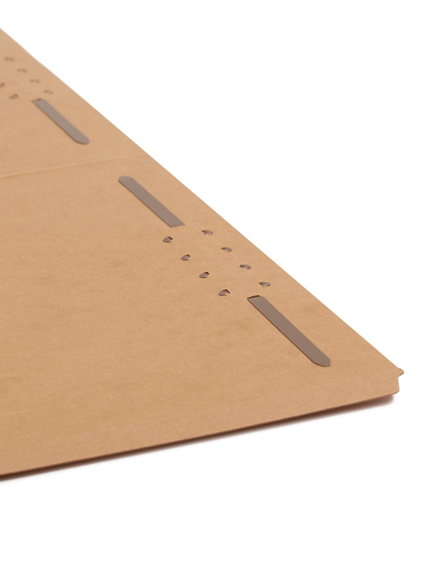 Smead Fastener File Folder, 2 Fasteners, Reinforced 2/5-Cut Tab Right of Center Position, Guide Height, Legal Size, Kraft, 50 per Box (19880)