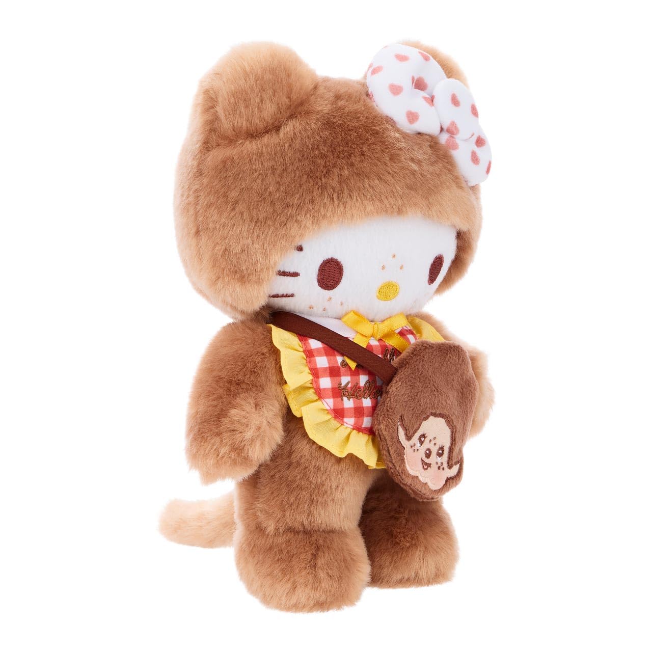 MONCHHICHI x Hello Kitty Costume Plush Doll - 8" Standing Hello Kitty