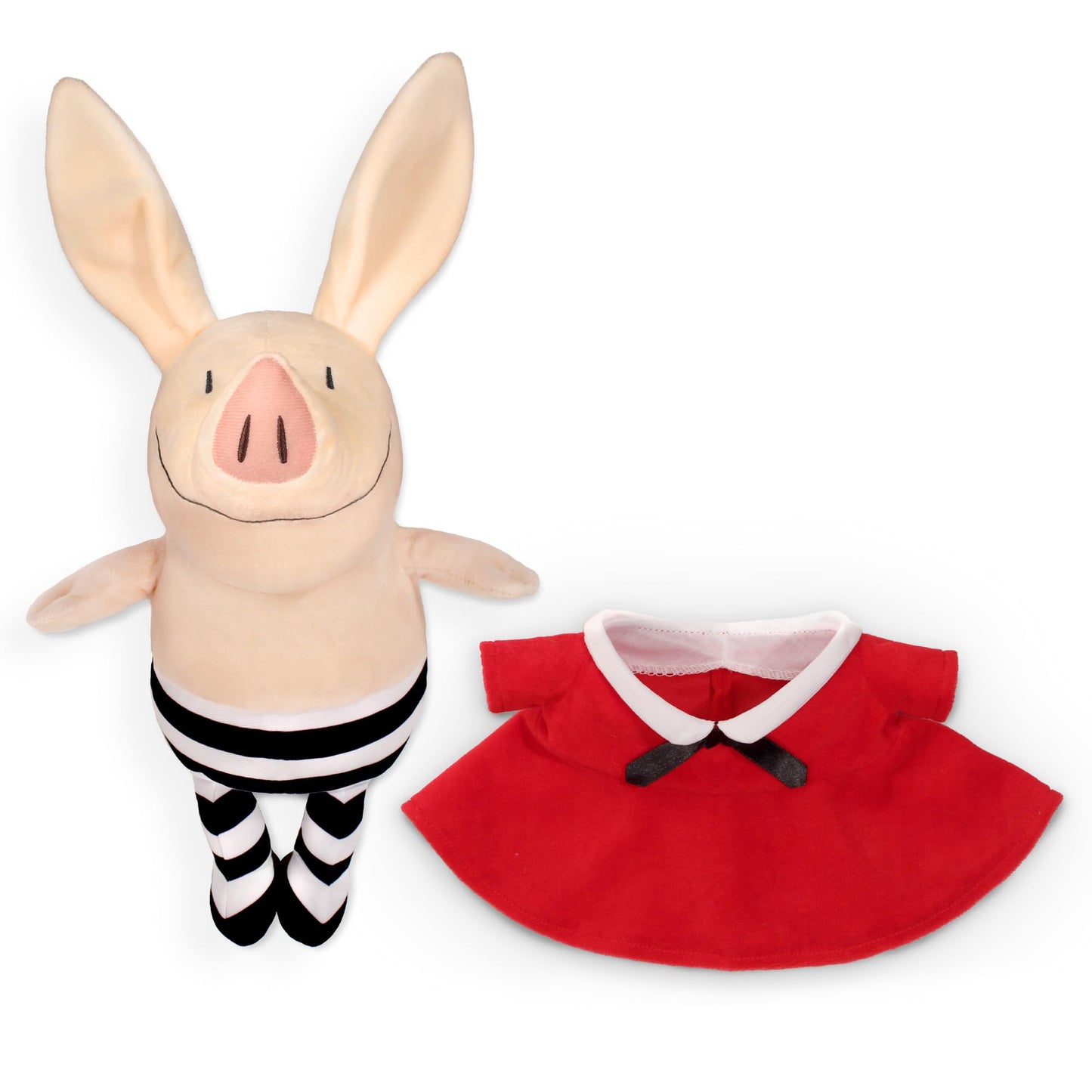 YOTTOY Classic Collection | Olivia The Pig Soft Stuffed Animal Plush Doll–11” H