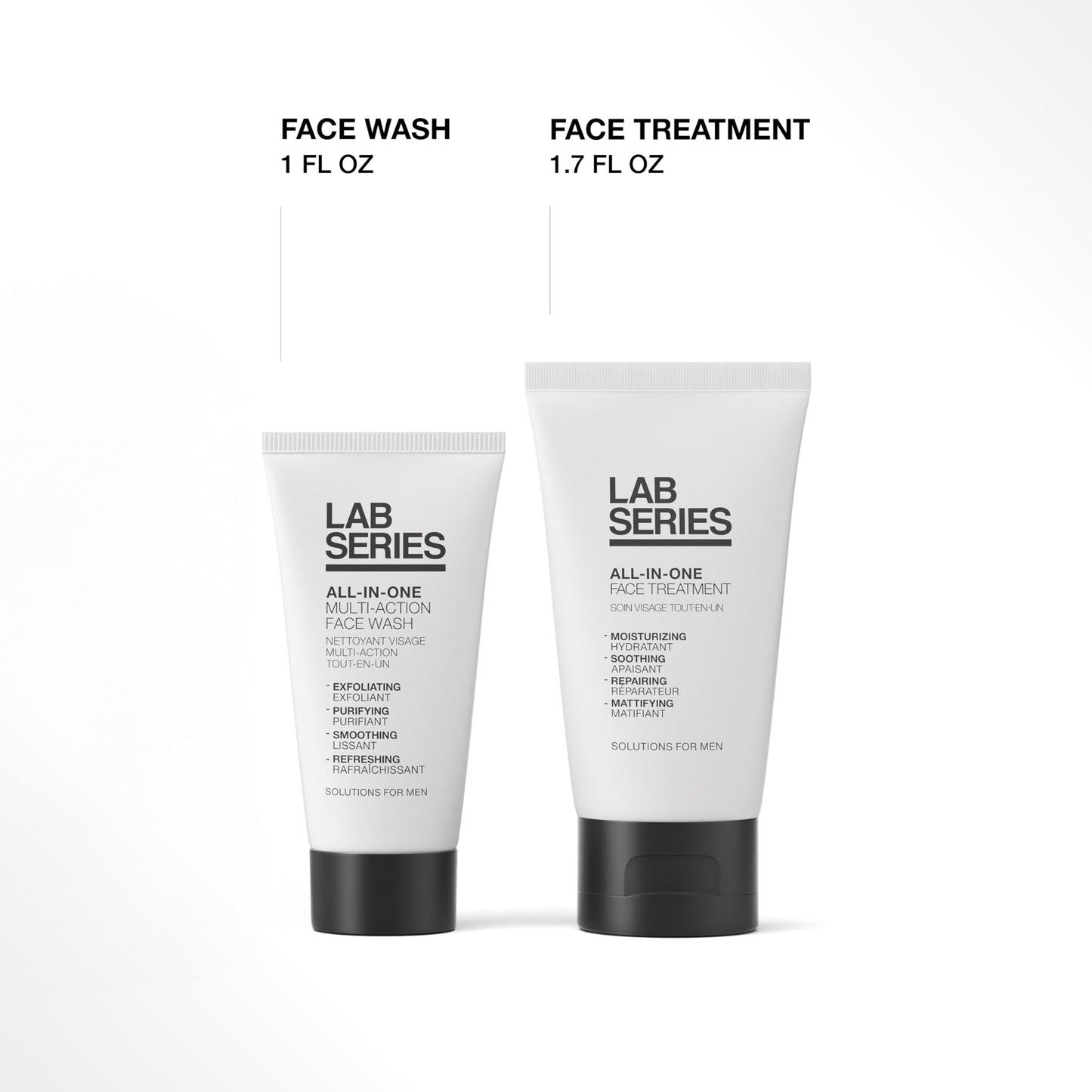 Lab Series All-In-One Men's Skincare Set - Essential Skincare Routine Includes Men's Face Wash - Men's Face Moisturizer