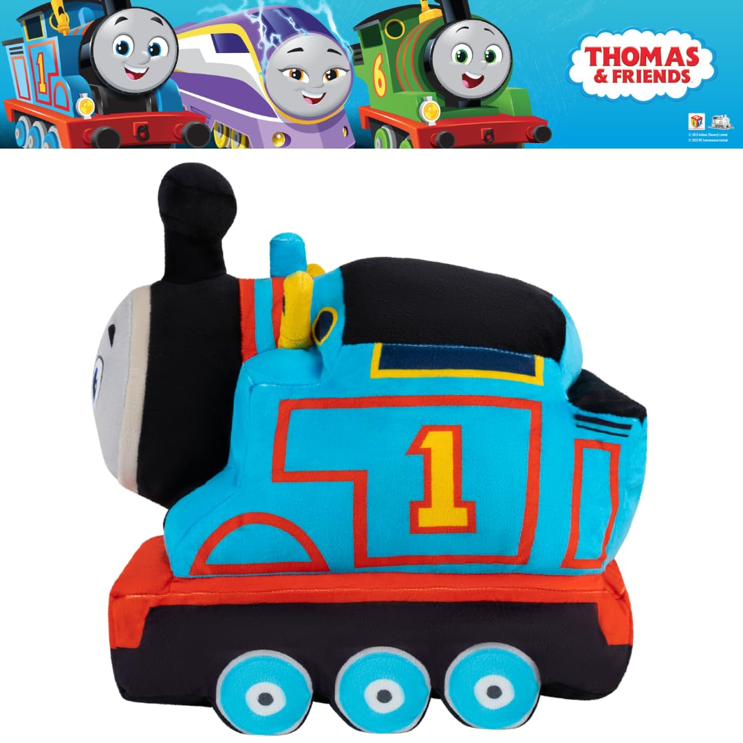 Thomas & Friends Engine Train Kids Bedding Super Soft Plush Cuddle Pillow Buddy, (Officially Licensed Product) By Franco