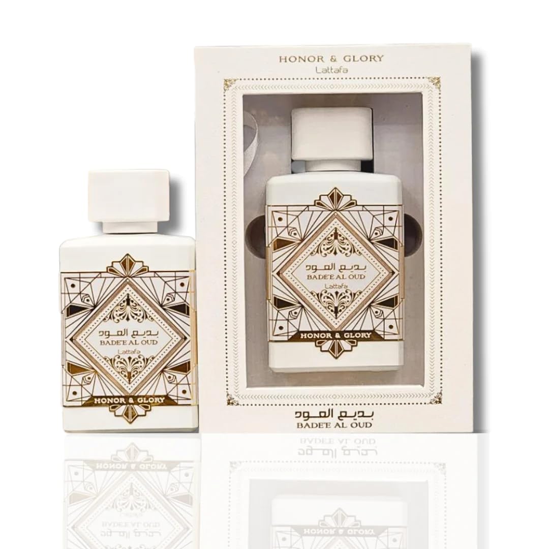 Lattafa Bade'e Al Oud Honor & Glory 3.4 EDP and Afnan 9 PM for Men EDP Bundle