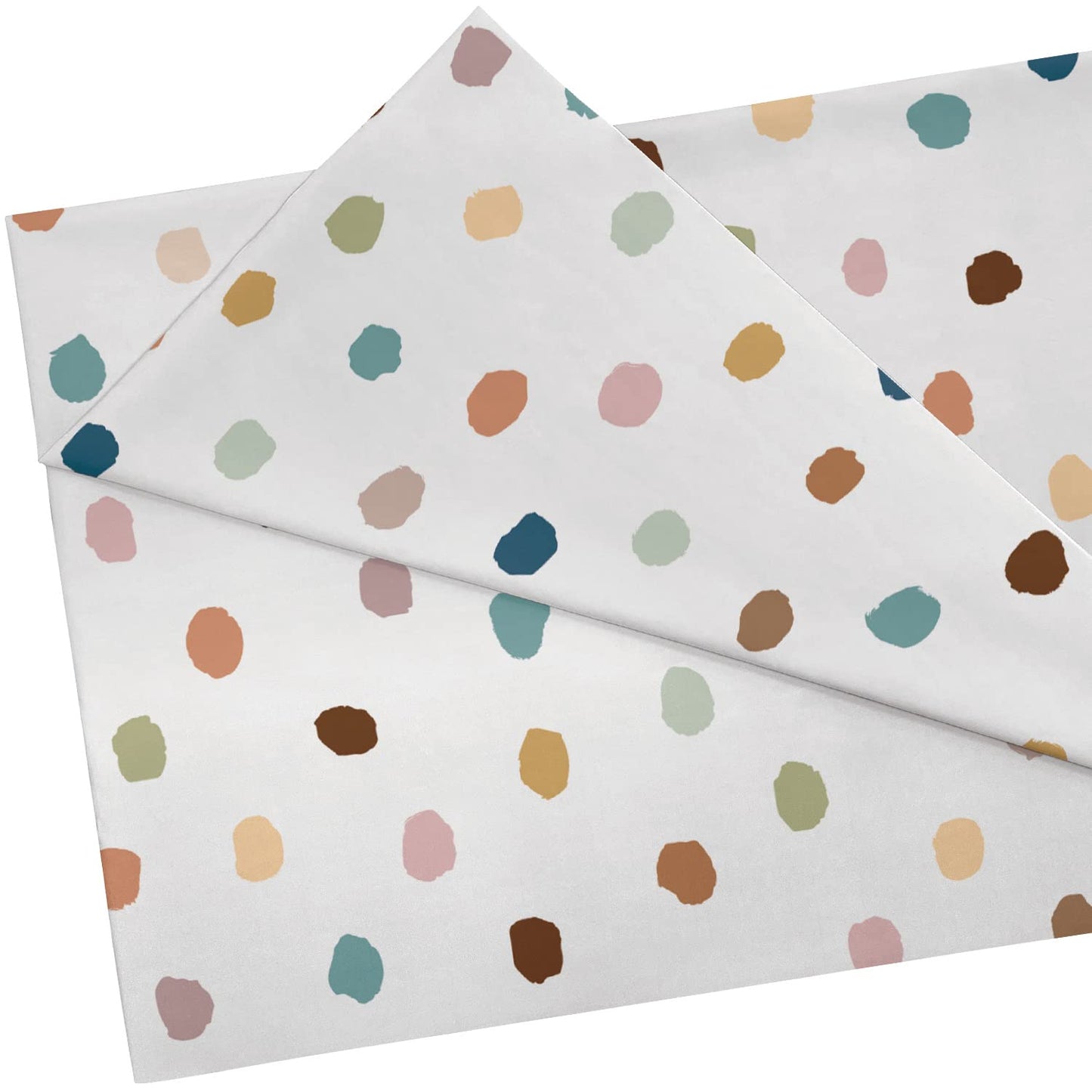 Teacher Created Resources Everyone is Welcome Painted Dots Creative Class Fabric for Classroom Bulletin Boards, Pillows, Curtains, and Crafts