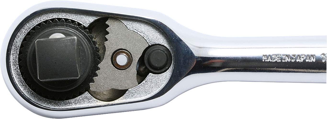 山下工業研究所 Koken Z-EAL 3/8 (9.5 mm) SQ. Ratchet Handle, Total Length: 7.0 inches (178 mm) 3725Z