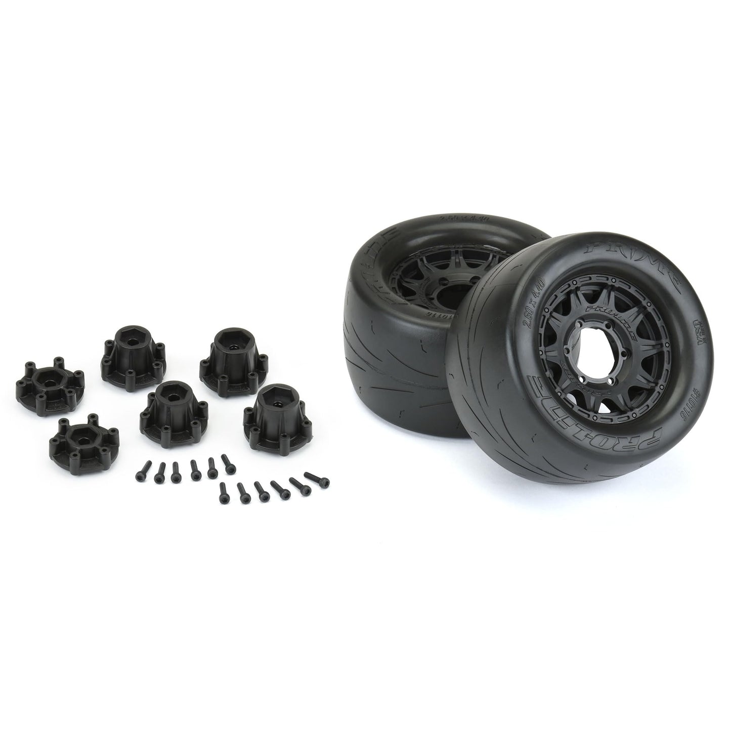 Pro-Line Racing Prime 2.8 MTD Raid Black 6x30 F/R PRO1011610 RC Tire