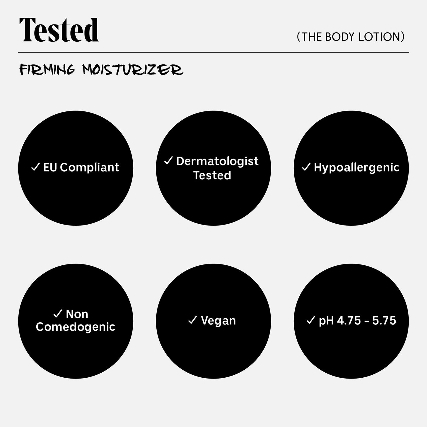 Nécessaire The Body Lotion Fragrance-Free. Firming Body Lotion for Women & Men. 48 Hour Moisture. 5 Peptides, 2.5% Niacinamide, Vitamin C/E + Omega 6/9. Non-Comedogenic. 6.8 fl oz.