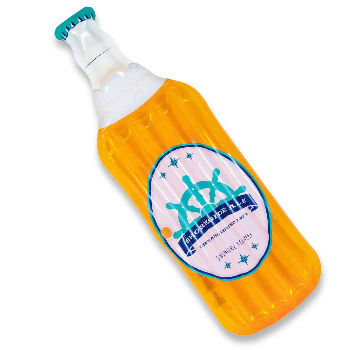Swimline Inflatable Beer Bottle Pool Lounger