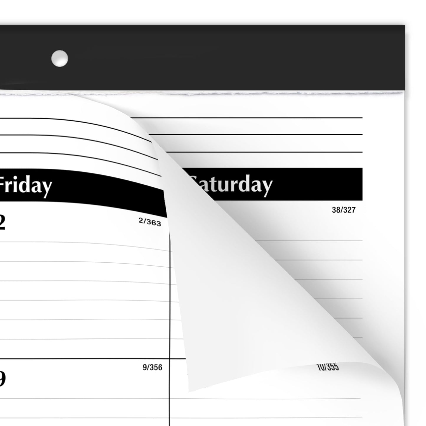 AT-A-GLANCE 2027 Desk Pad Calendar, Monthly Desk Wall Planner, 21.75" x 17", Ruled Blocks, 3 Pack (AZSK240027)