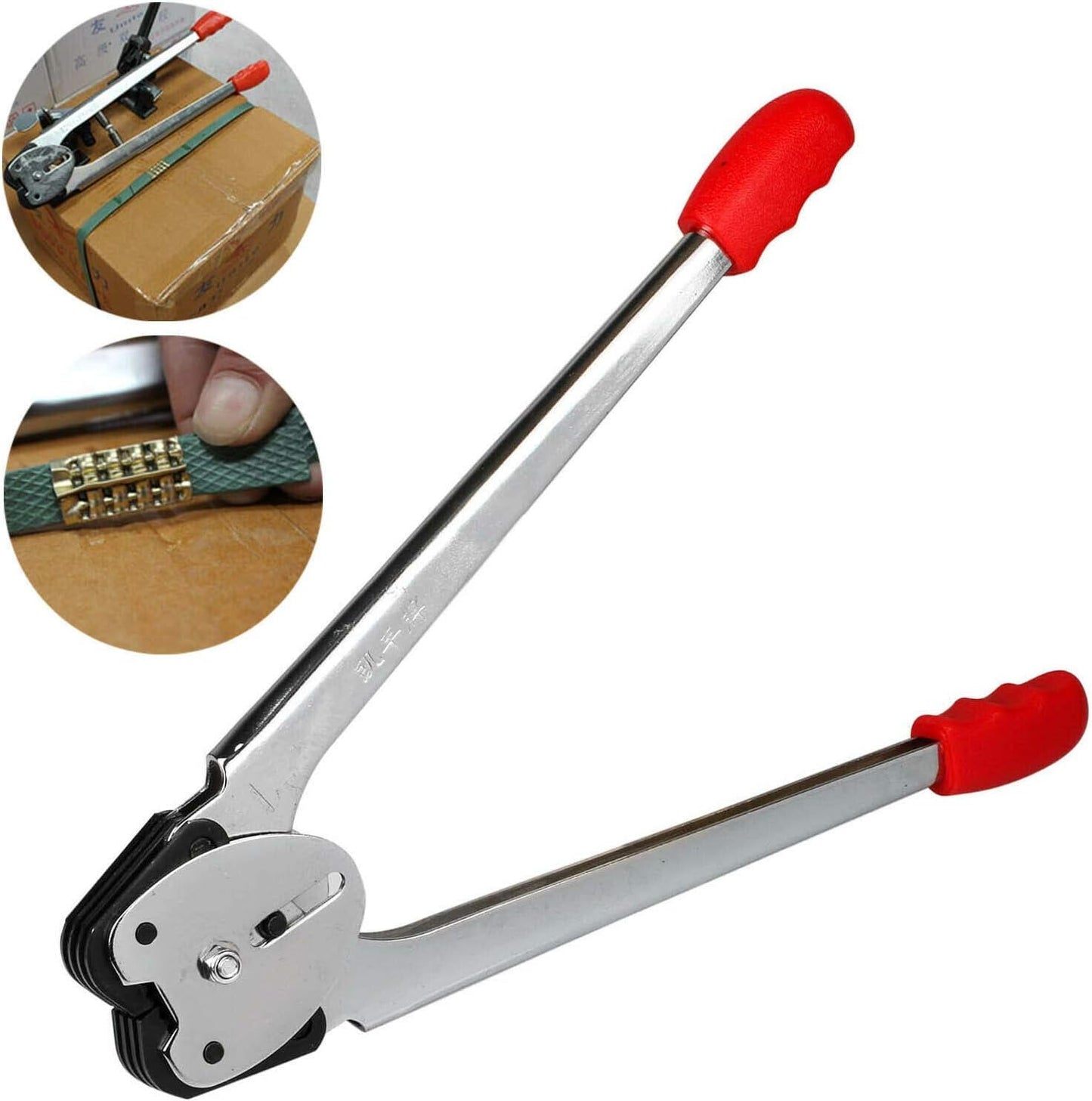 Packaging Strapping Banding Tensioning Tool - Sealer Tool Heavy Duty PP Plastic Strapping Kit