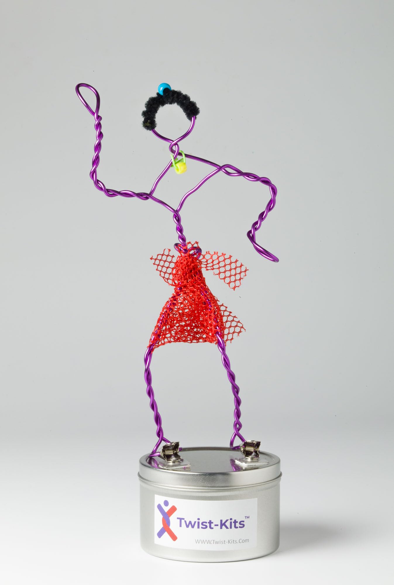Terry Twisty (Medium Bend) - DIY Creative Wire Statue Kit