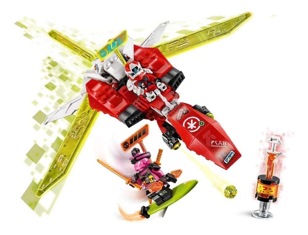 LEGO NINJAGO Kai's Mech Jet 71707 Ninja Car Building Kit (217 Pieces)