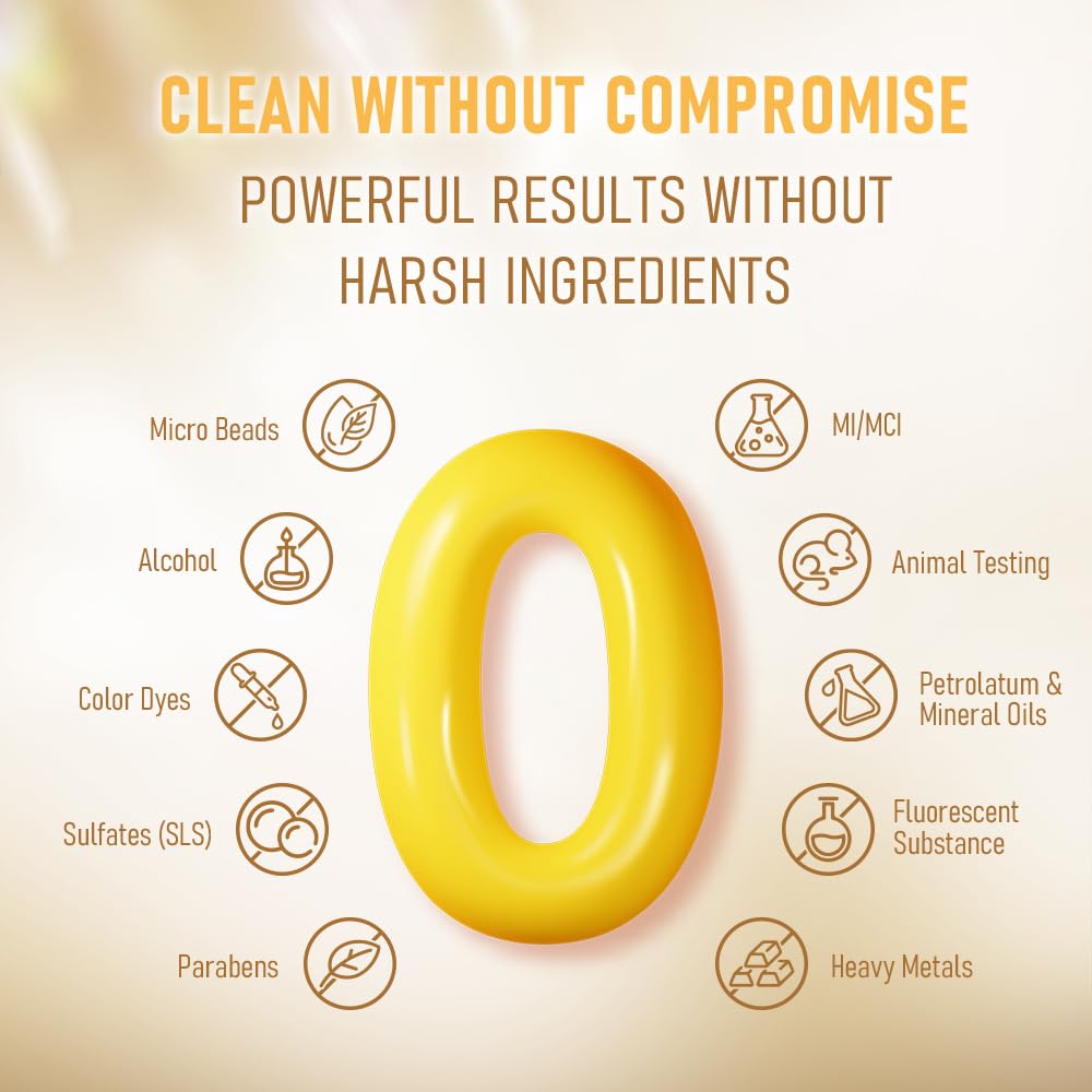 TRUU Gold Brightening Treatment Mask – Rejuvenating Probiotic Mask with 24K Gold Bubbles – Deep Purification & Skin Renewal for Brightened, Smooth, and Poreless Complexion | 4 Fl. Oz
