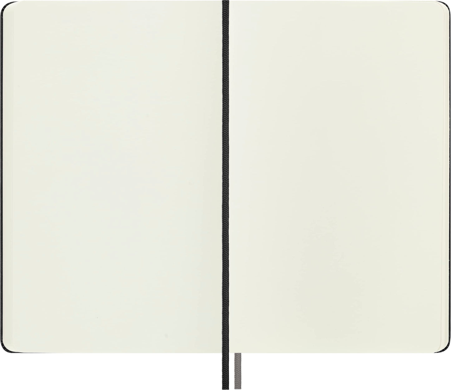 Moleskine Classic Expanded Notebook, Hard Cover, Large (5" x 8.25") Plain/Blank, Black, 400 Pages