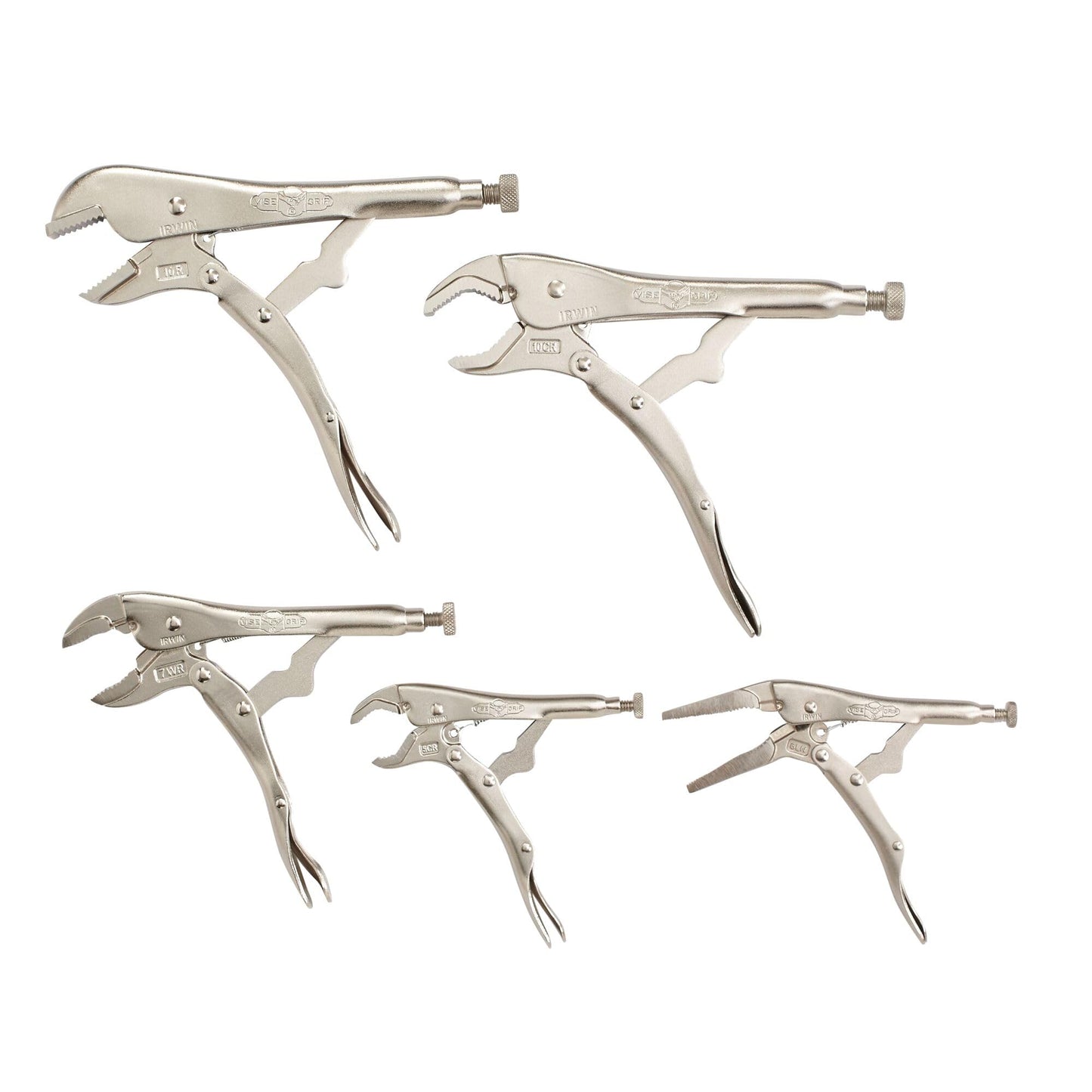 IRWIN VISE-GRIP Original Locking Pliers Set, 5 Piece Set, 68