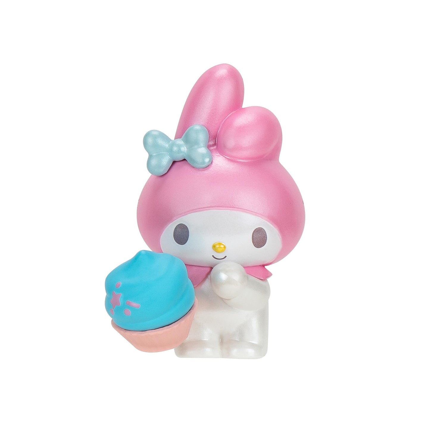 Hello Kitty and Friends Sweet Snacks 8-Pack with Mix and Match Sweet Accessories - 2” Figures - Hello Kitty, My Melody, Kuromi, Cinnamoroll, Pompompurin, Keroppi, and Tuxedosam