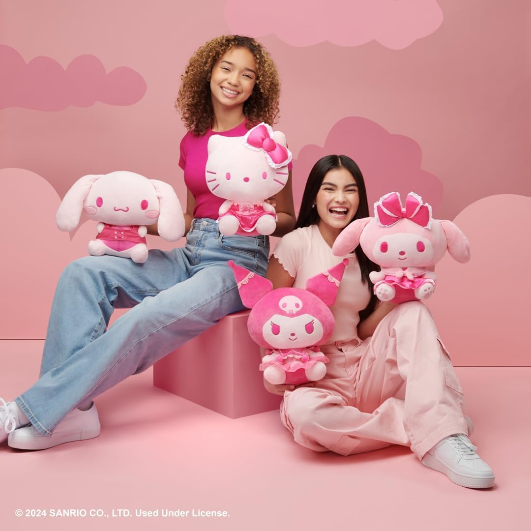 Hello Kitty and Friends - Kuromi 12” Pink Monochrome Plush