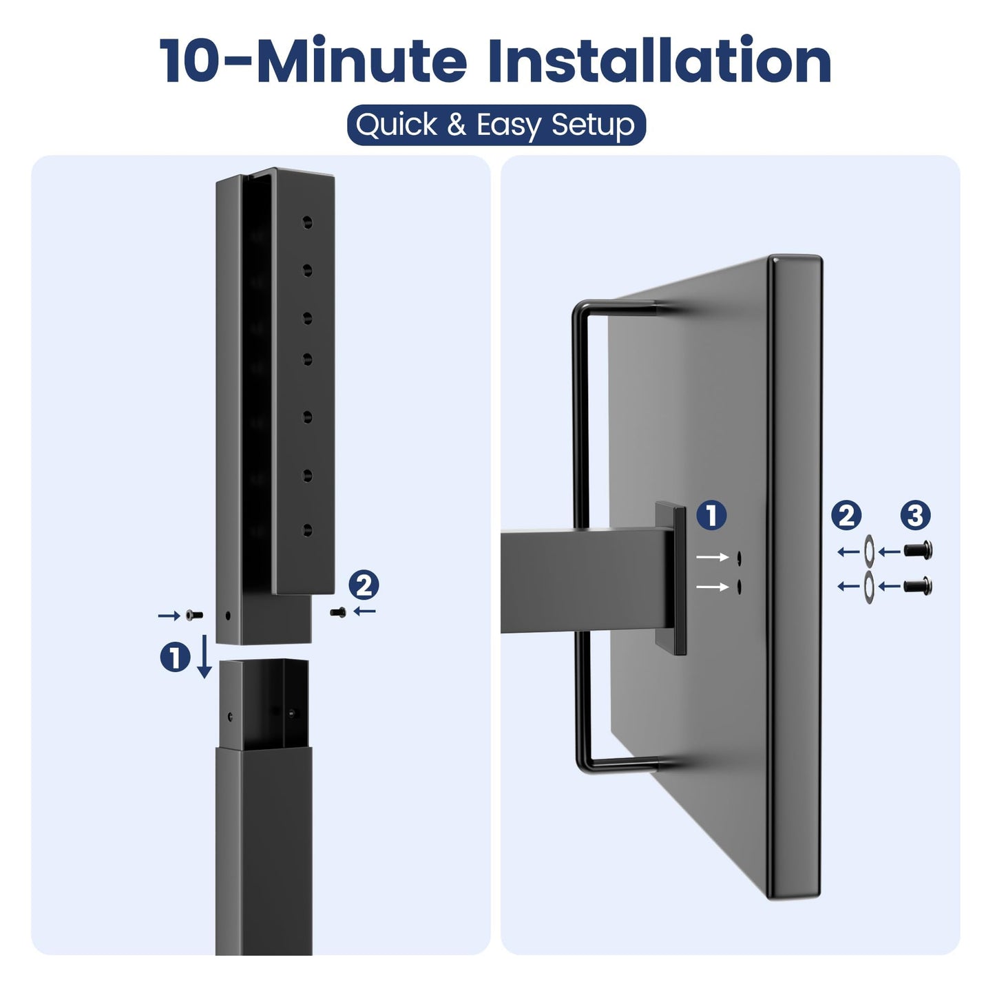 pickpiff Vacuum Cleaner Stand Compatible with Dyson V15, V12, V11, V10, V8, V7, V6 & G5 – Freestanding Holder with Accessory Storage, No Drilling Required, Easy Installation