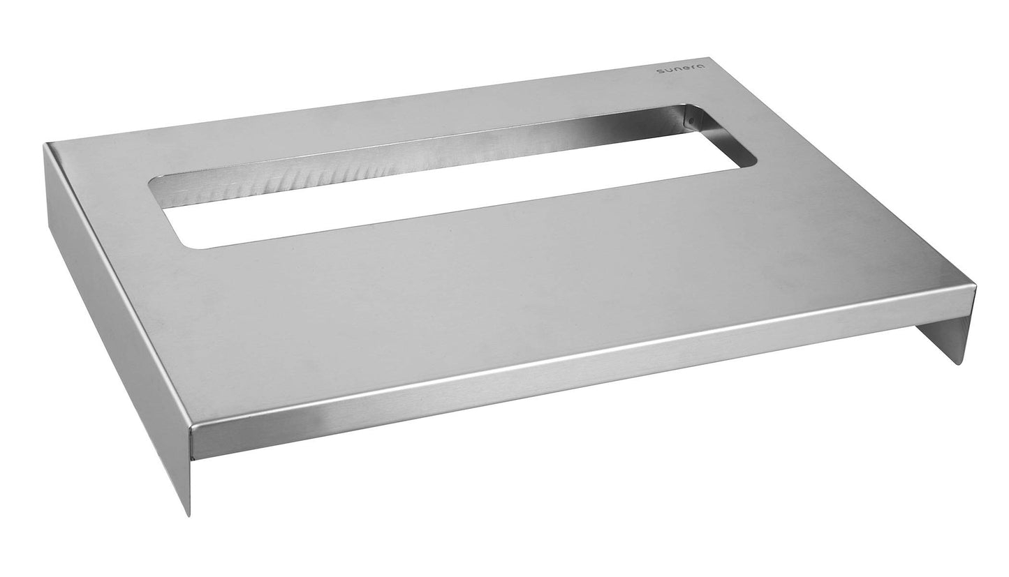 Commercial Toilet Seat Cover Dispenser Wall Mount, 304 Stainless Steel Holder for 250 Half Fold Disposable Seat Covers, Restroom Hygiene Accessory for Public Restroom Bathroom
